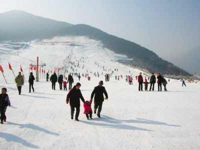 兰州兴隆山滑雪场