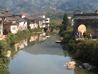 黄山徽州呈坎天气