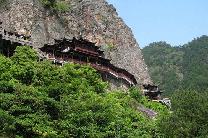 大同广灵小悬空寺